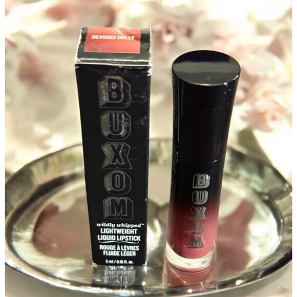 BUXOM Wildly Whipped Lightweight Liquid Lipstick DEVIOUS DOLLY .16 Fl Oz NIB - Picture 1 of 2